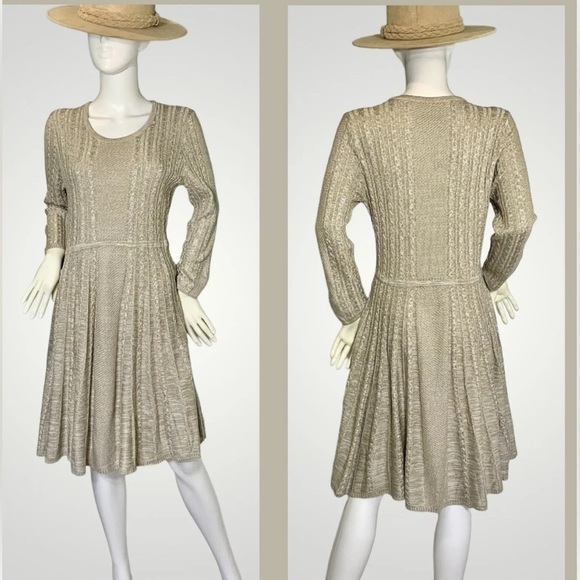 Marc New York Cable Knit Sweater Dress S - Picture 1 of 7